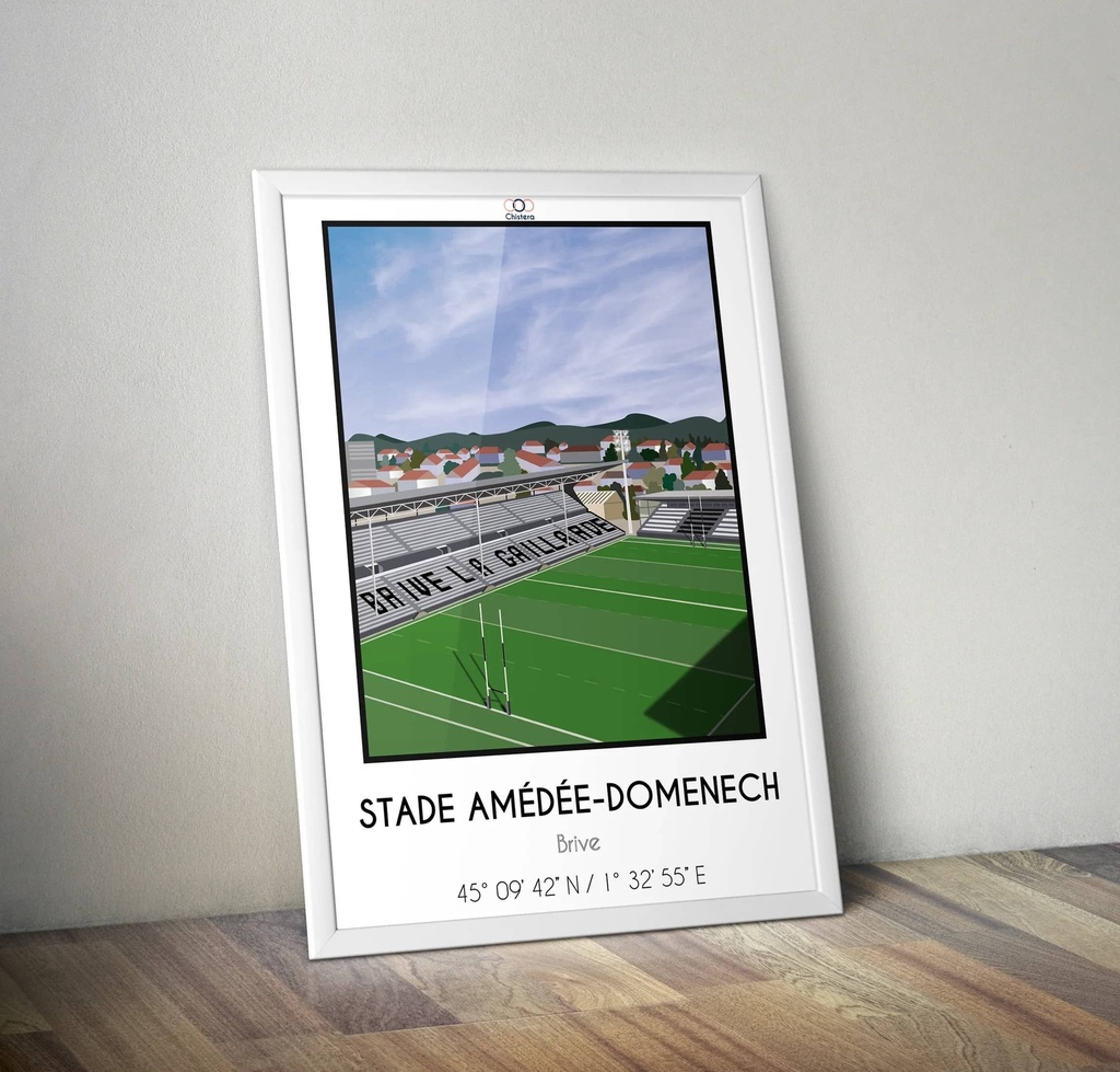 Affiche Stade Amédée Domenech