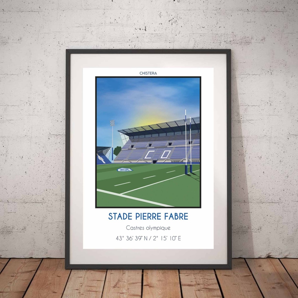 Affiche Stade Pierre Fabre Castres