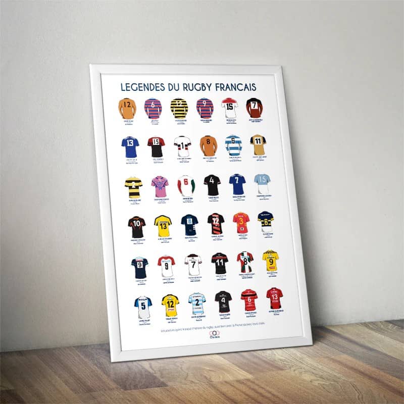 Affiche Légendes du Rugby 2023