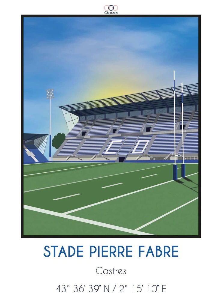 Affiche Stade Pierre Fabre Castres
