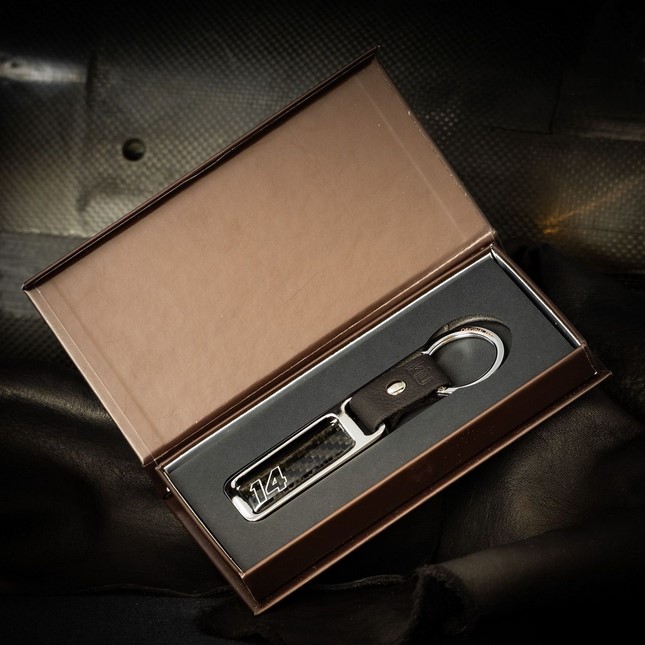 Porte-clés F1 Arrows A20 Pedro de la Rosa Carbone/Métal