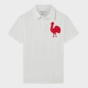Polo 1er Coq - Blanc