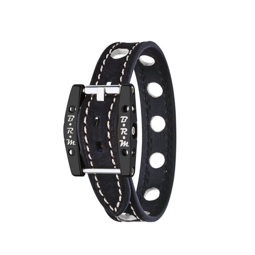 [BRM1010] Bracelet Speed Alcantara Titane Noir