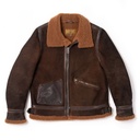 “Aviatore” B-3 Castagno Shearling Jacket