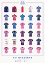 Affiche Maillots Stade Français