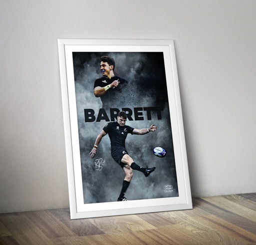 Affiche Joueur de Rugby - Beauden Barrett