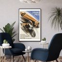 Affiche vintage Auto Moto - Grand prix Bern 1947