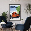 Affiche Vintage Course Auto - Bern 1935