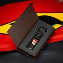 Porte-clés F1 Villeneuve Rouge/Carbone